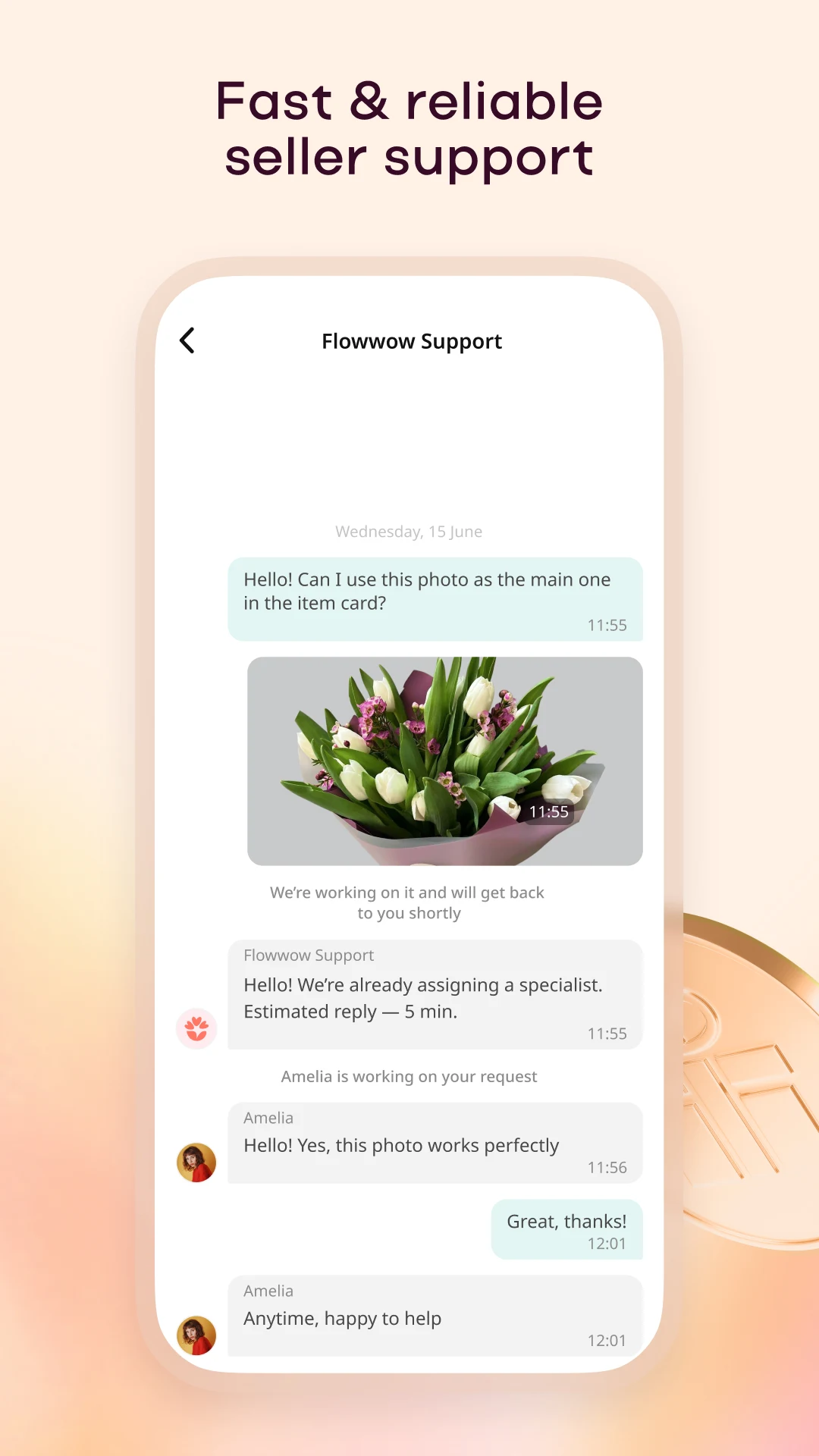 Flowwow Seller: Online Sales screenshot