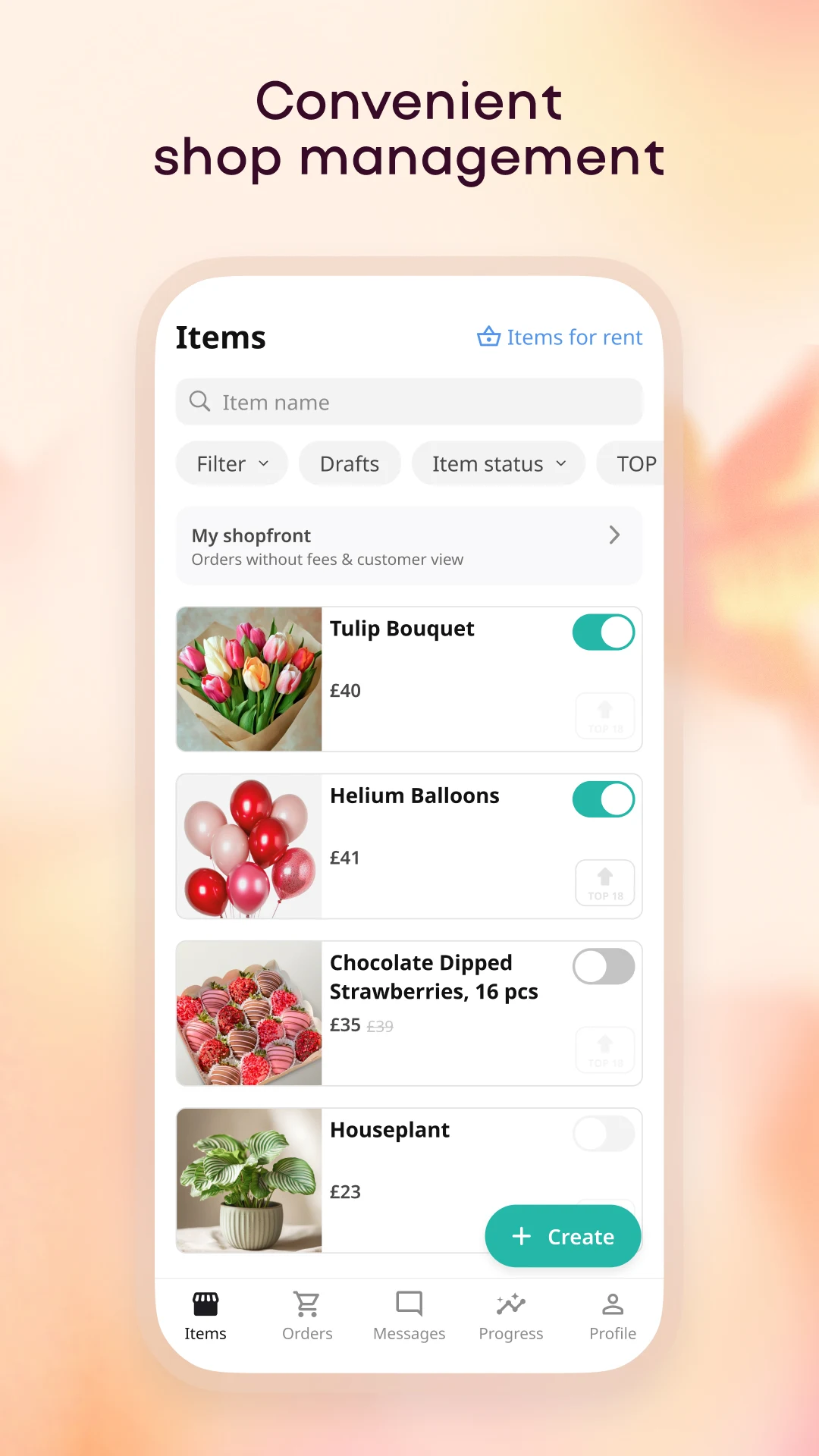 Flowwow Seller: Online Sales screenshot